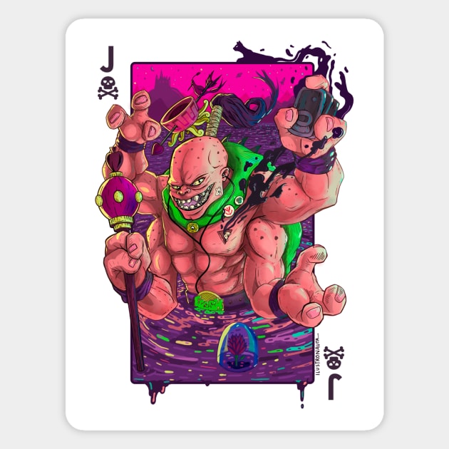 Fight casino Magnet by Ilustronauta